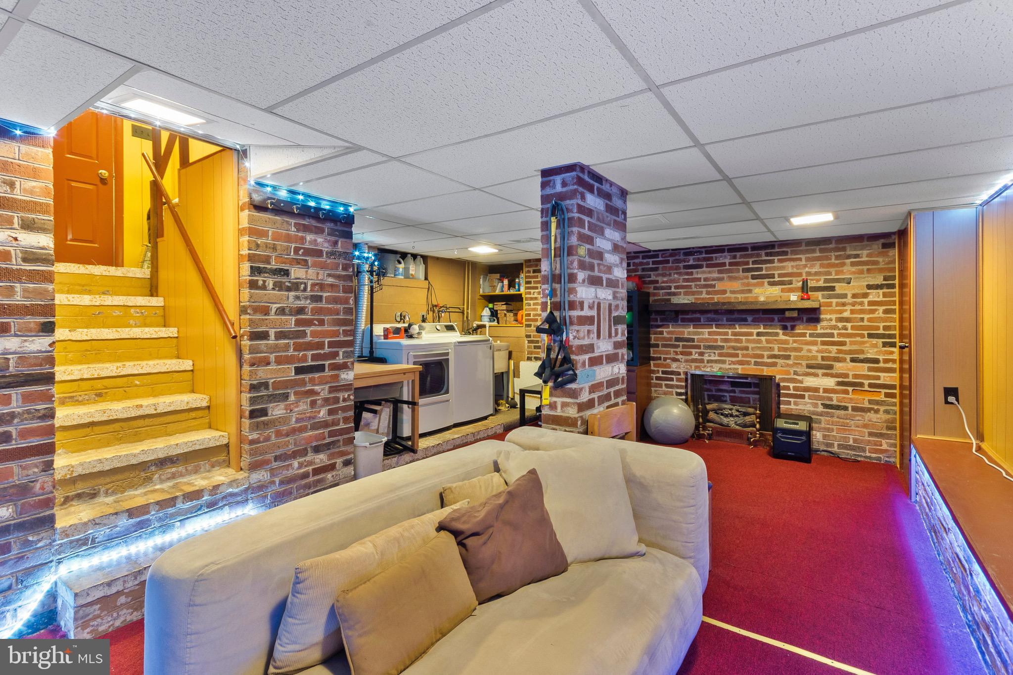 227 Springfield Road Aldan, PA 19018 - Photo 19 of 23 Finished Basement/Laundry area