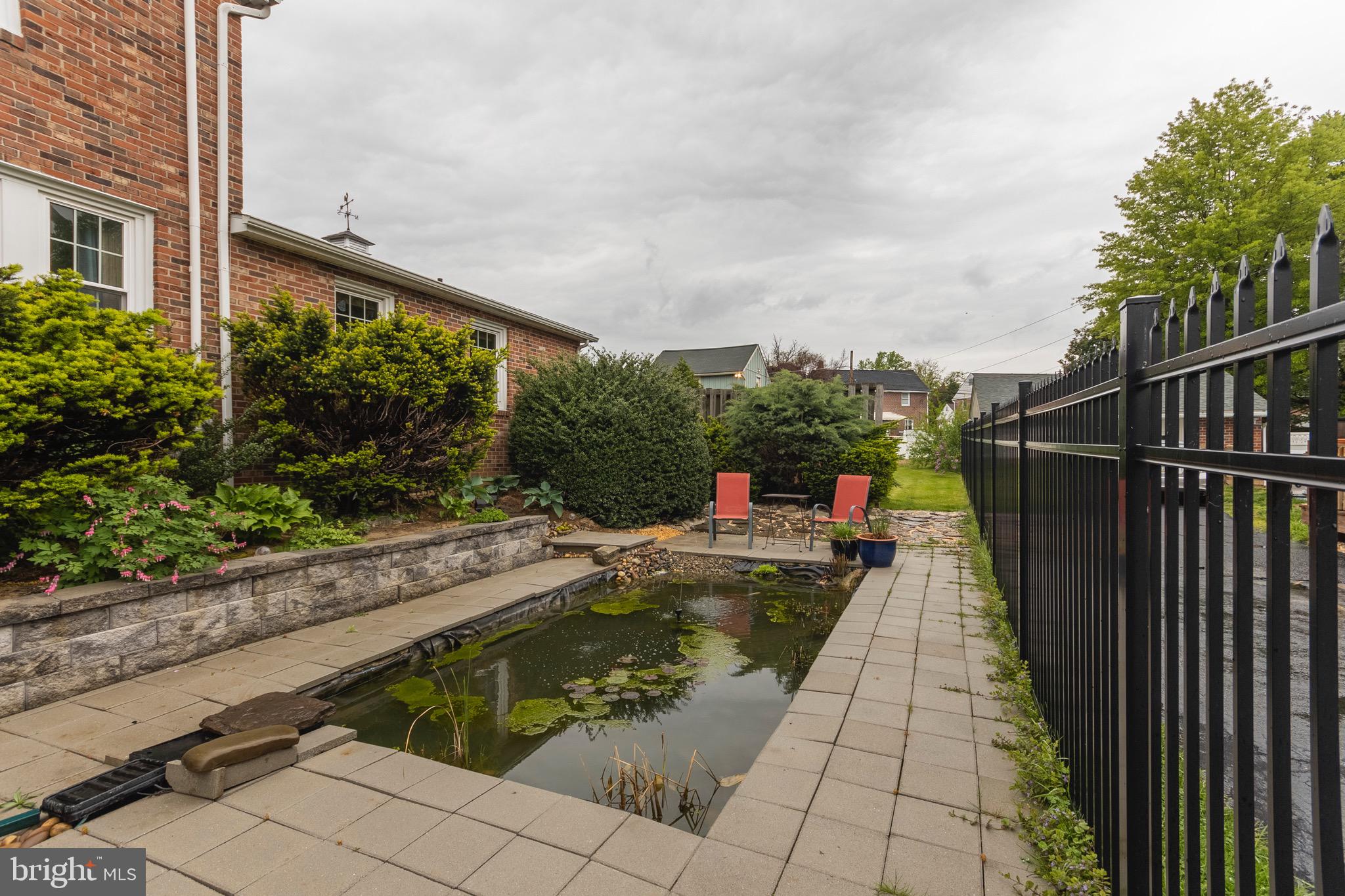 227 Springfield Road Aldan, PA 19018 - Photo 20 of 23 Coy fish pond!!