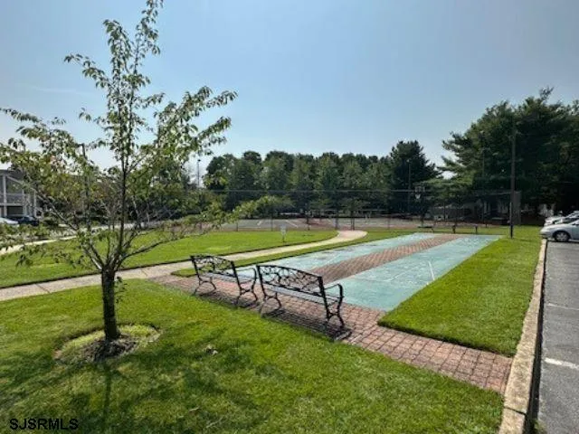 a view of a wrought iron fences