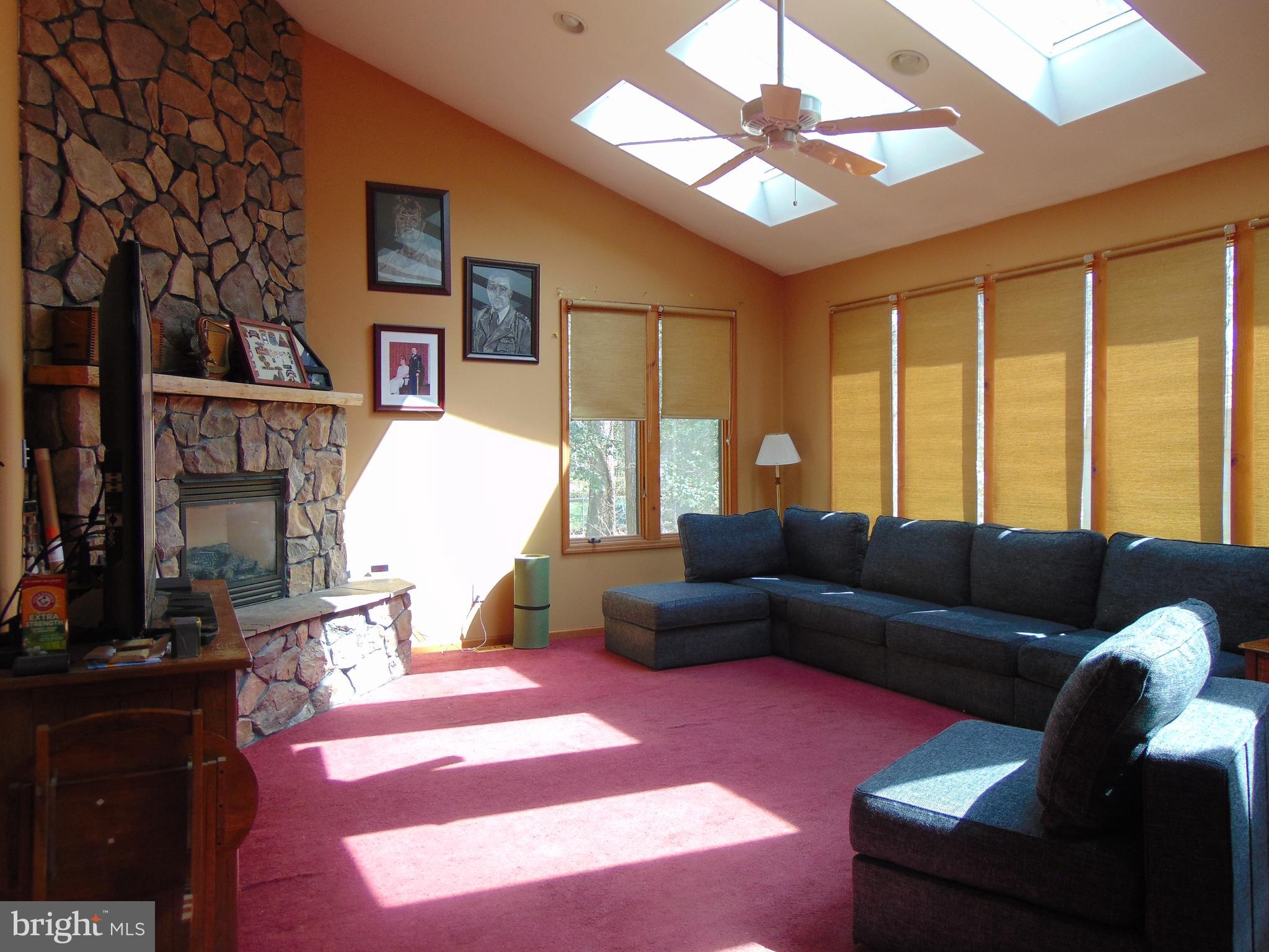 12 Mallard Drive Tabernacle, NJ 08088 - Photo 13 of 31 a living room with furniture and a fireplace