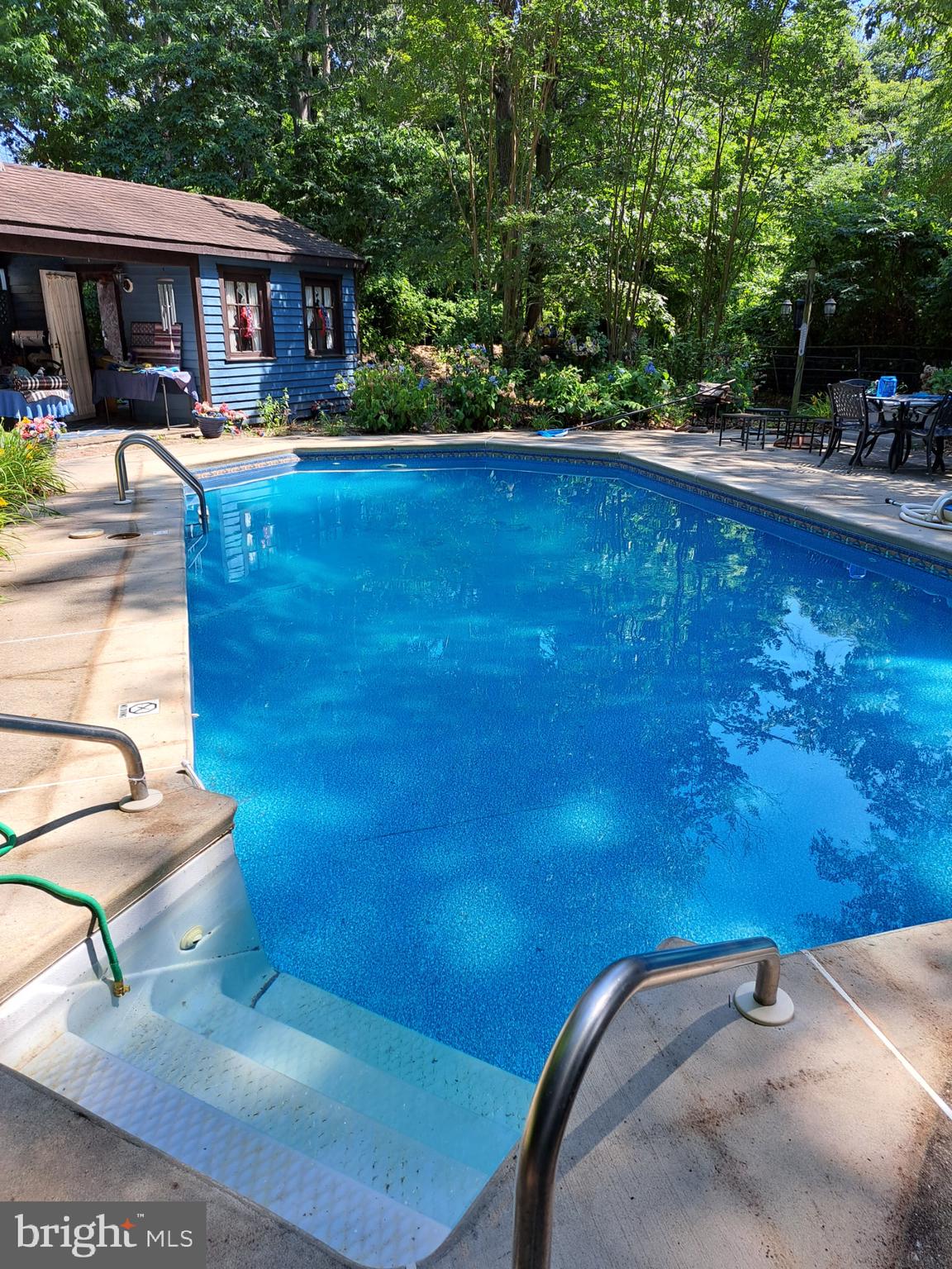 12 Mallard Drive Tabernacle, NJ 08088 - Photo 22 of 31 a view of swimming pool with lounge chair