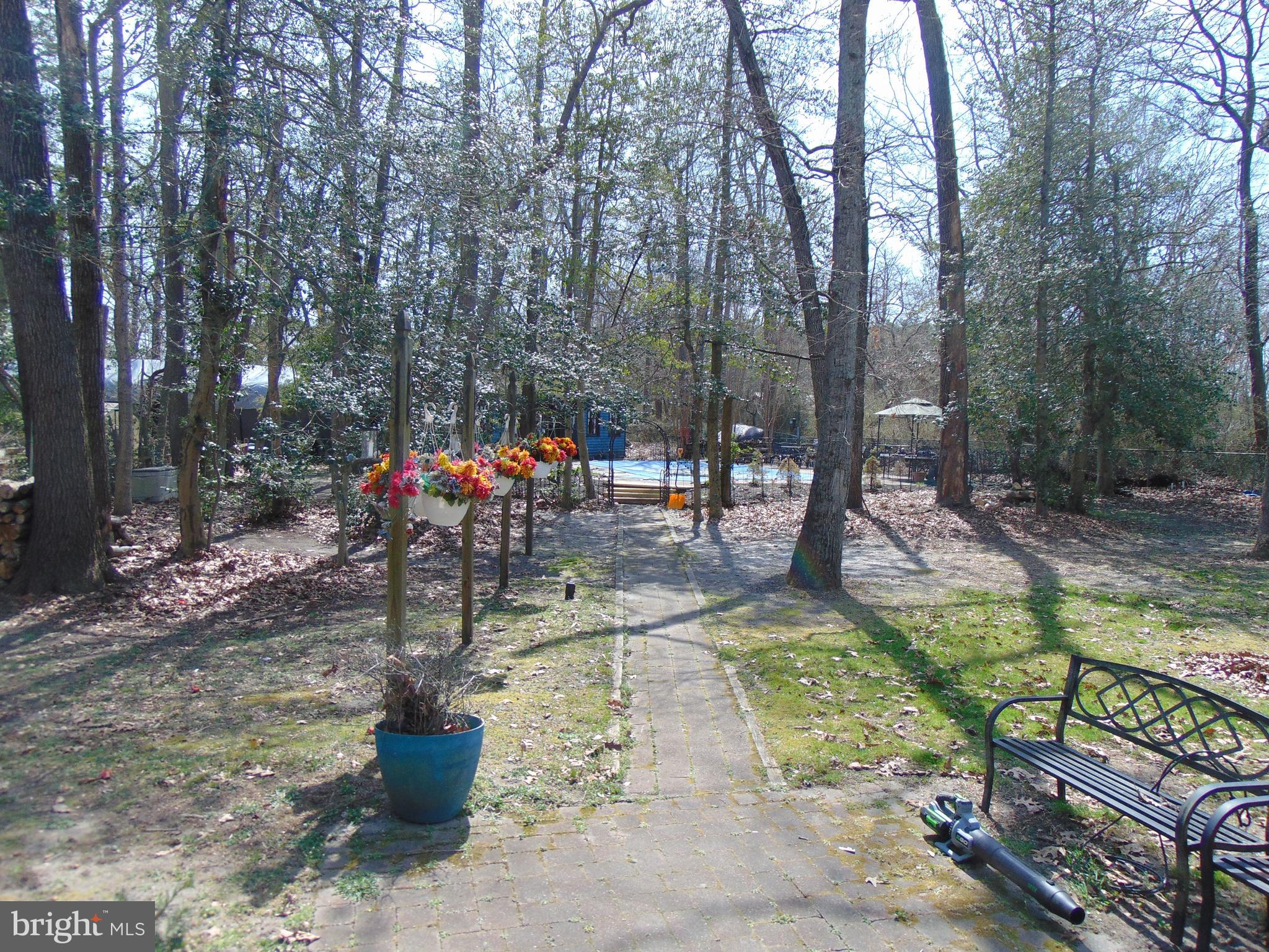 12 Mallard Drive Tabernacle, NJ 08088 - Photo 28 of 31 a view of a backyard with sitting area