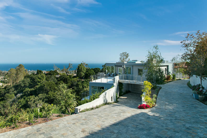376 Las Alturas Road Santa Barbara, CA 93103 - Photo 2 of 36 an aerial view of a house