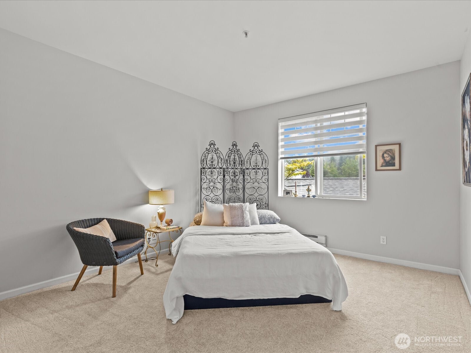 15150 140th Way Southeast, Unit P204 Renton, WA 98058 - Photo 15 of 28 a bedroom with a bed and a window