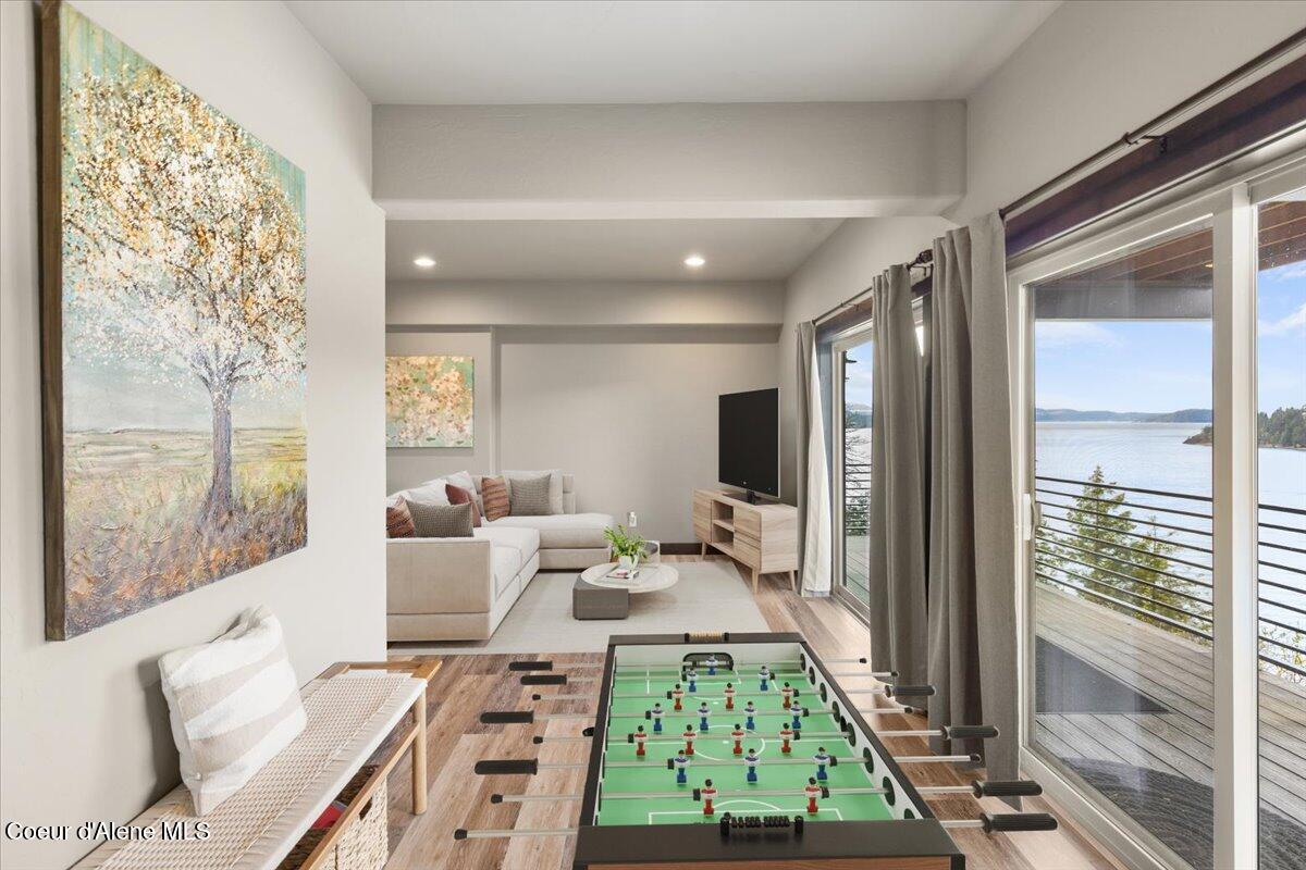 7809 East Bridger Trail Harrison, ID 83833 - Photo 33 of 51 7-Downstairs Staged 1