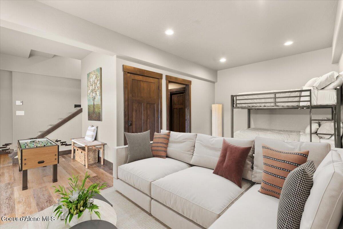 7809 East Bridger Trail Harrison, ID 83833 - Photo 37 of 51 9-Downstairs Staged