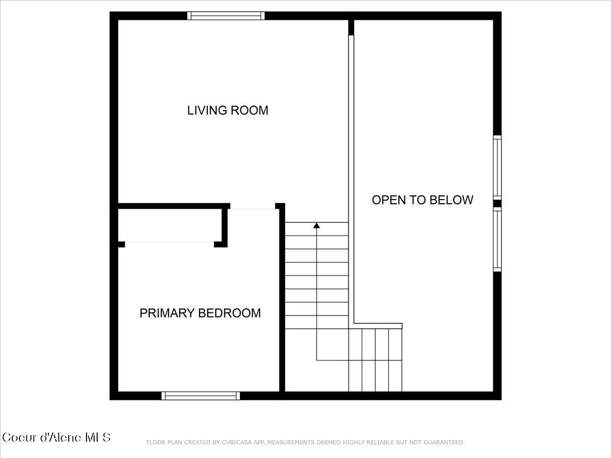7809 East Bridger Trail Harrison, ID 83833 - Photo 48 of 51 Floorplan Loft