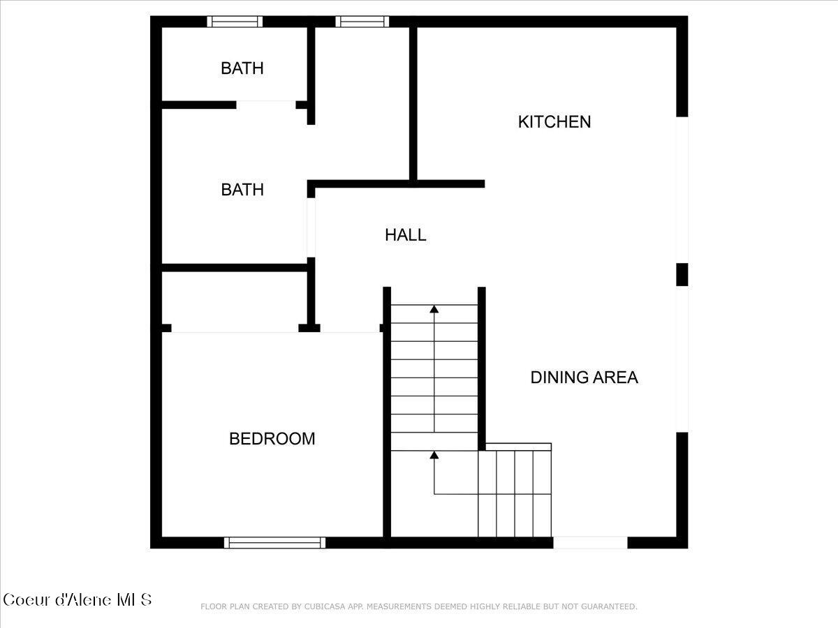 7809 East Bridger Trail Harrison, ID 83833 - Photo 49 of 51 Floorplan Main Level
