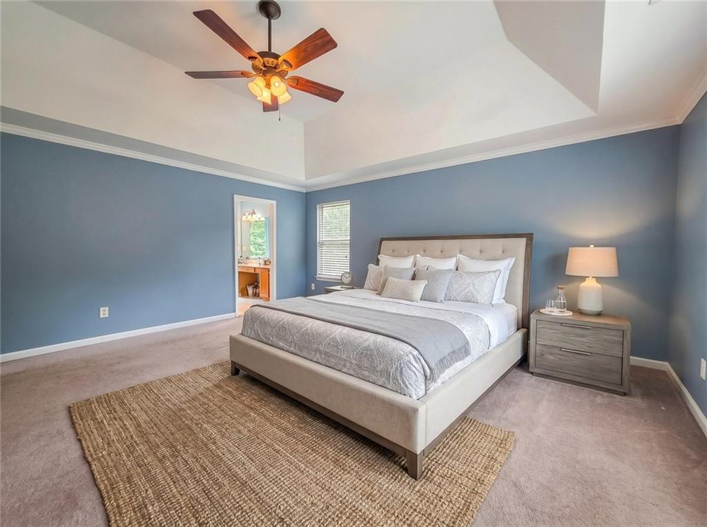 43 Ivy Mist Lane Acworth, GA 30101 - Photo 17 of 58 a bedroom with a bed and window