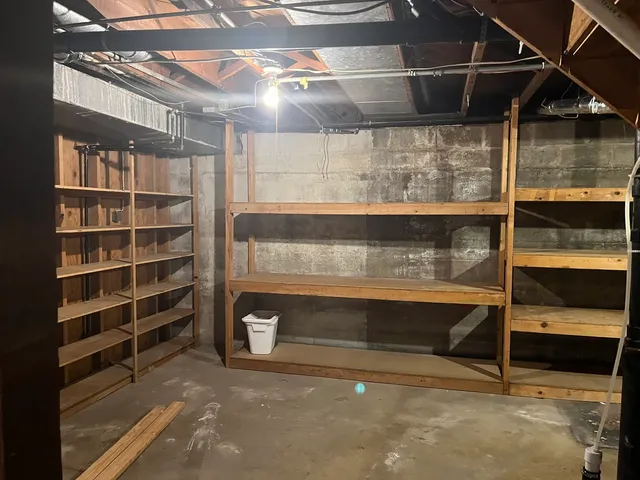 a view of road with residential houses