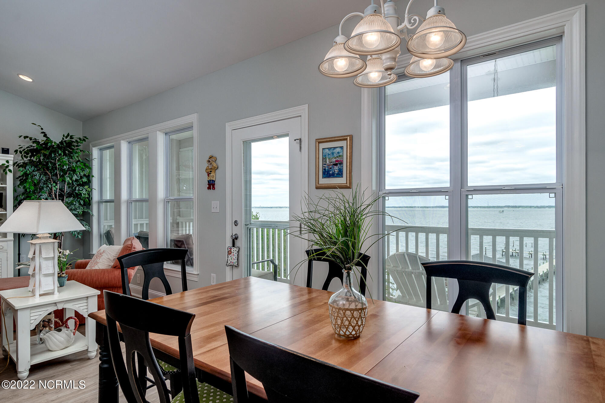 1700 Salter Path Road, Unit 302N Indian Beach, NC 28512 - Photo 14 of 60 Dining space w/ views
