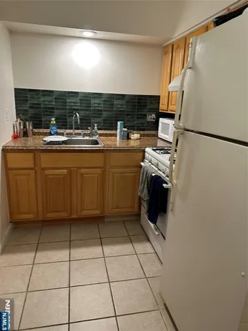 a view of wooden balcony