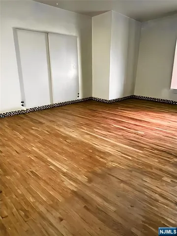 a view of wooden floor