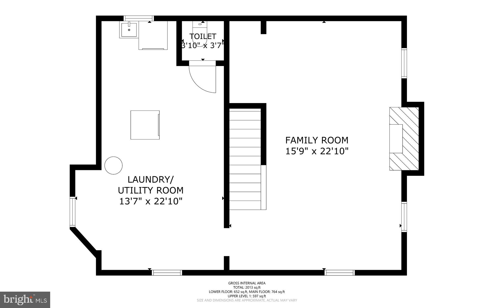 6413 Adelphi Road Hyattsville, MD 20782 - Photo 31 of 31 Lower Level
