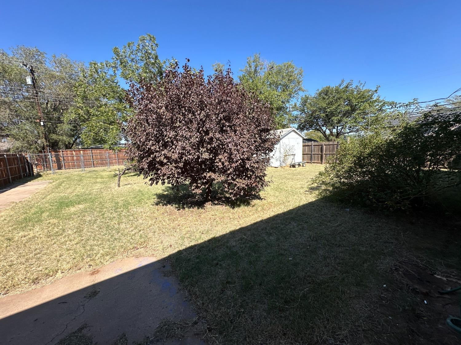 3004 43rd Street Lubbock, TX 79413 - Photo 8 of 8 a view of a yard with an outdoor space