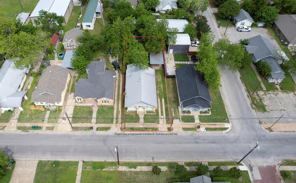 719 West Tarleton Street Stephenville, TX 76401 - Photo 29 of 30 an aerial view of houses with yard
