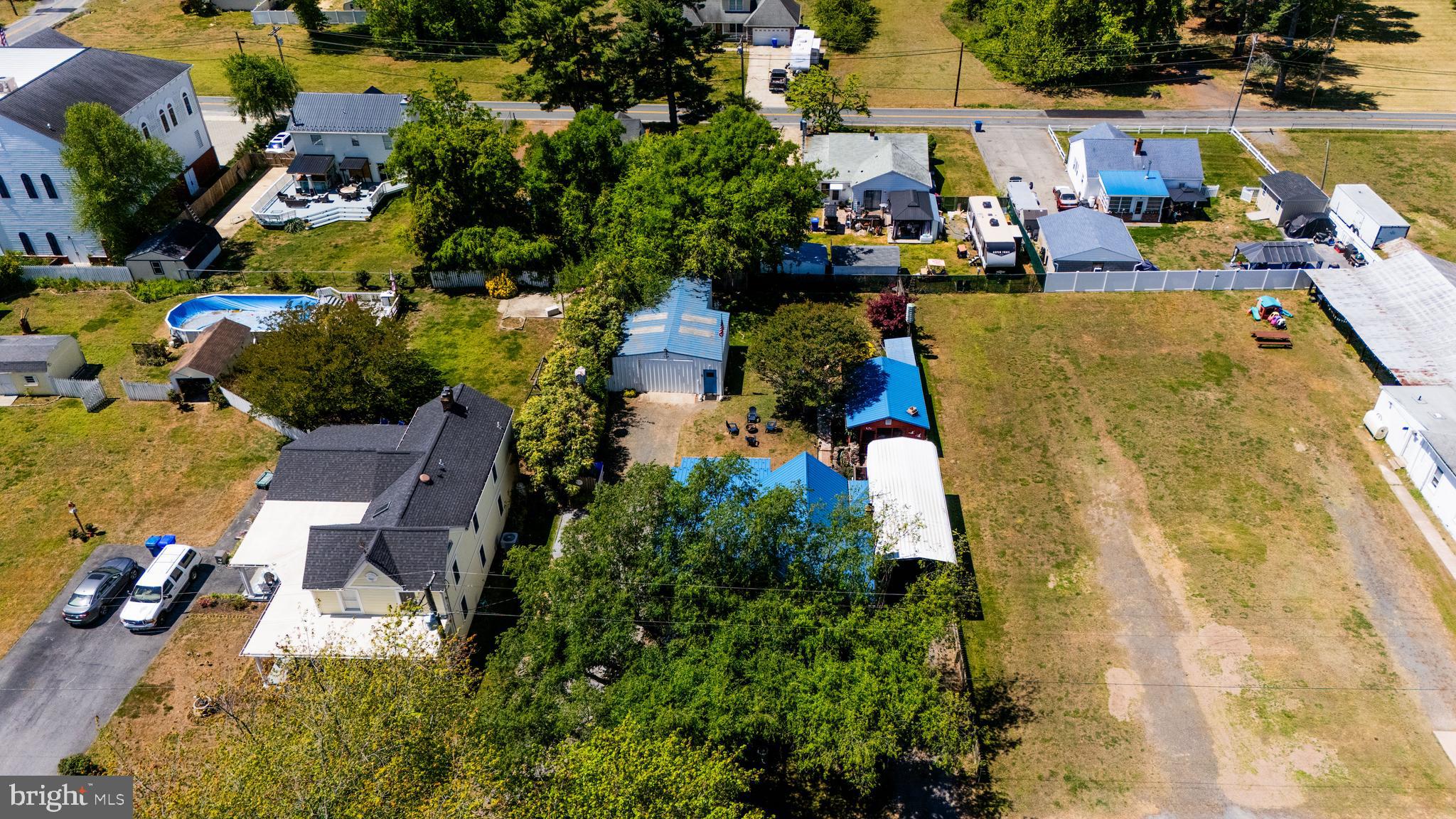 7215 Benedict Avenue Benedict, MD 20612 - Photo 23 of 47 an aerial view of residential houses with outdoor space