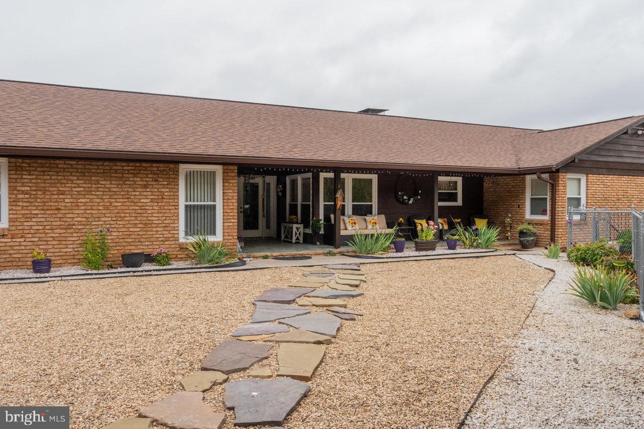 120 Galen Hedrick Road Franklin, WV 26807 - Photo 106 of 115 front view of a house with a patio