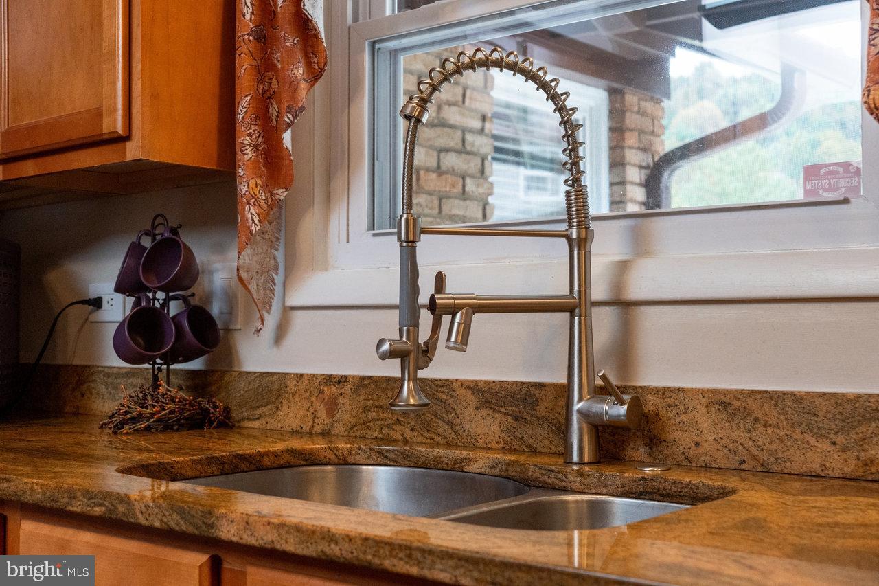 120 Galen Hedrick Road Franklin, WV 26807 - Photo 31 of 115 Sleek kitchen sink with modern faucet design.