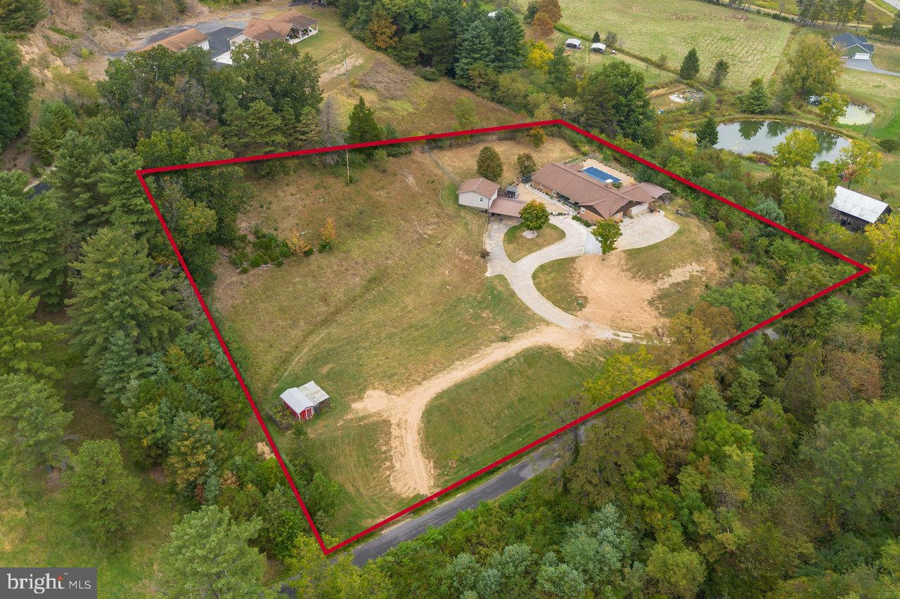 120 Galen Hedrick Road Franklin, WV 26807 - Photo 5 of 115 Sprawling estate with lush greenery and space.