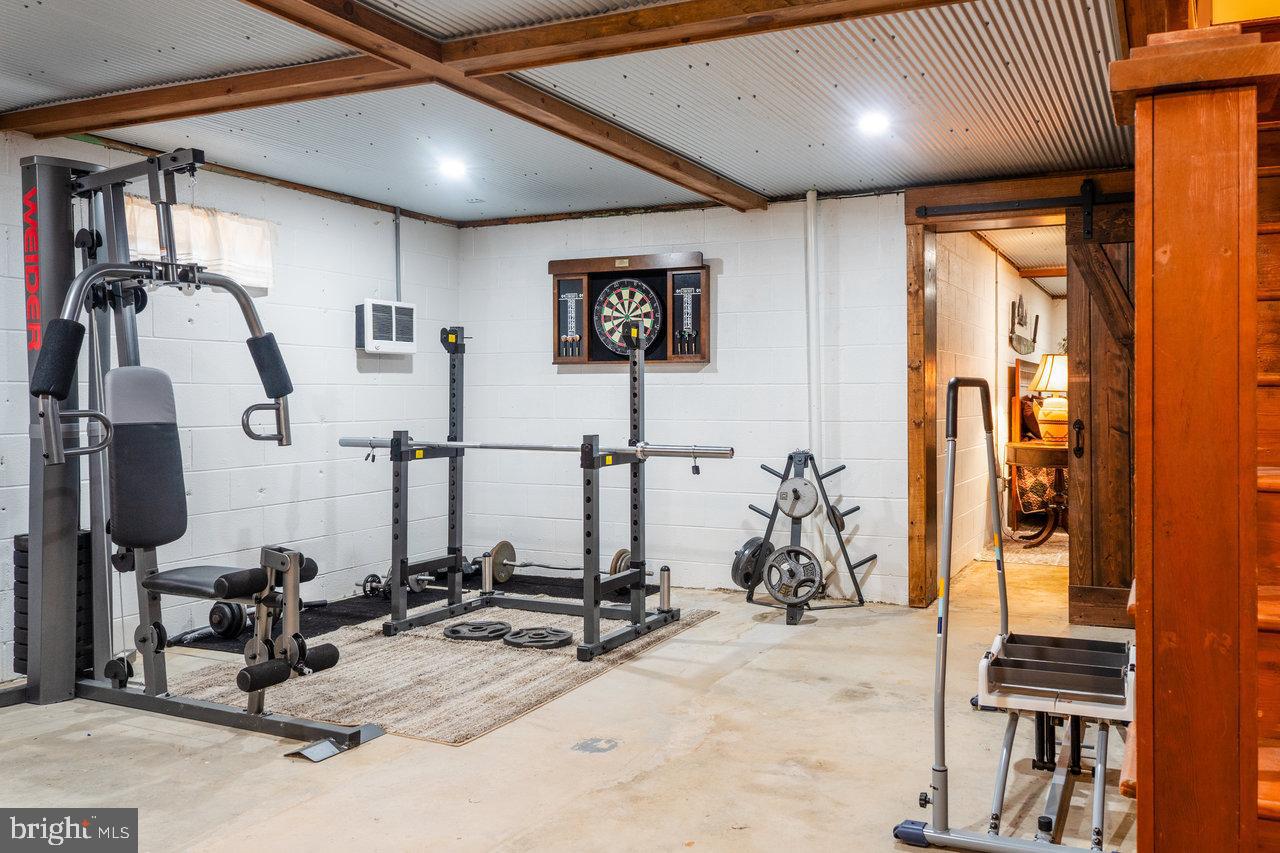 120 Galen Hedrick Road Franklin, WV 26807 - Photo 68 of 115 a view of a room with gym equipment