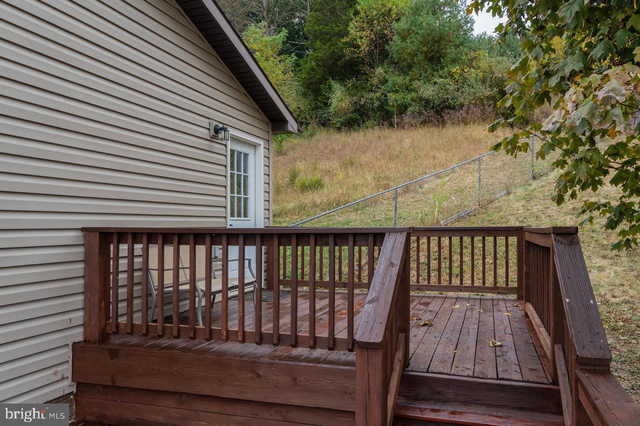120 Galen Hedrick Road Franklin, WV 26807 - Photo 77 of 115 Charming deck with serene hillside views.