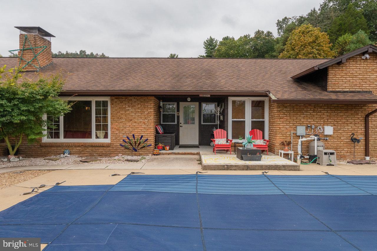 120 Galen Hedrick Road Franklin, WV 26807 - Photo 94 of 115 Charming brick home with inviting patio.