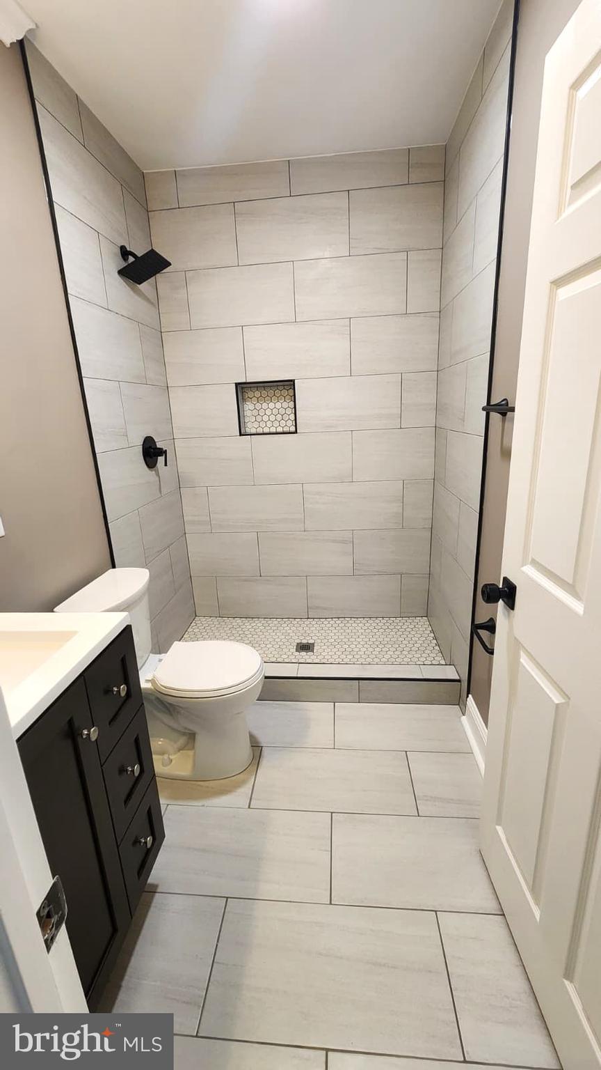 1407 Sunken Road Fredericksburg, VA 22401 - Photo 28 of 39 a bathroom with a sink a toilet and shower