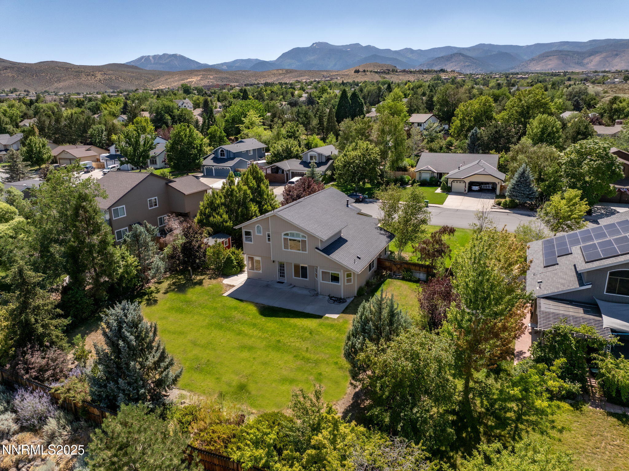 14330 Ghost Rider Drive Reno, NV 89511 - Photo 41 of 41 an aerial view of residential house with an outdoor space and seating