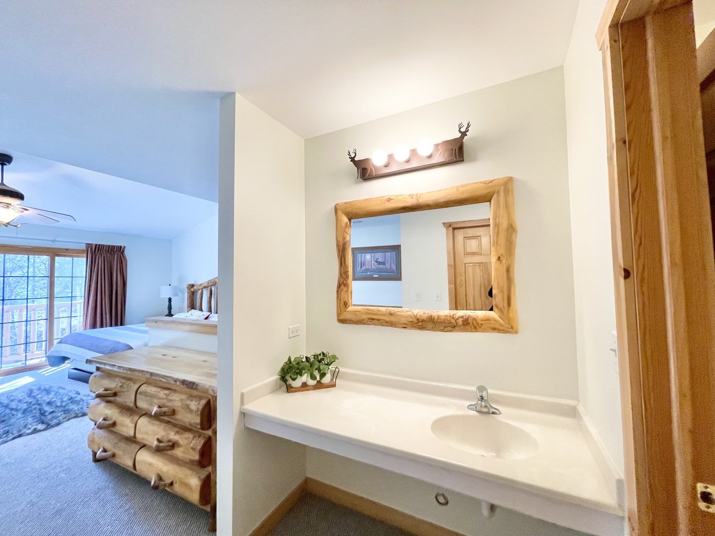 2643 Highway 178, Unit Y3 Oglesby, IL 61348 - Photo 14 of 31 a bathroom with a sink and a mirror