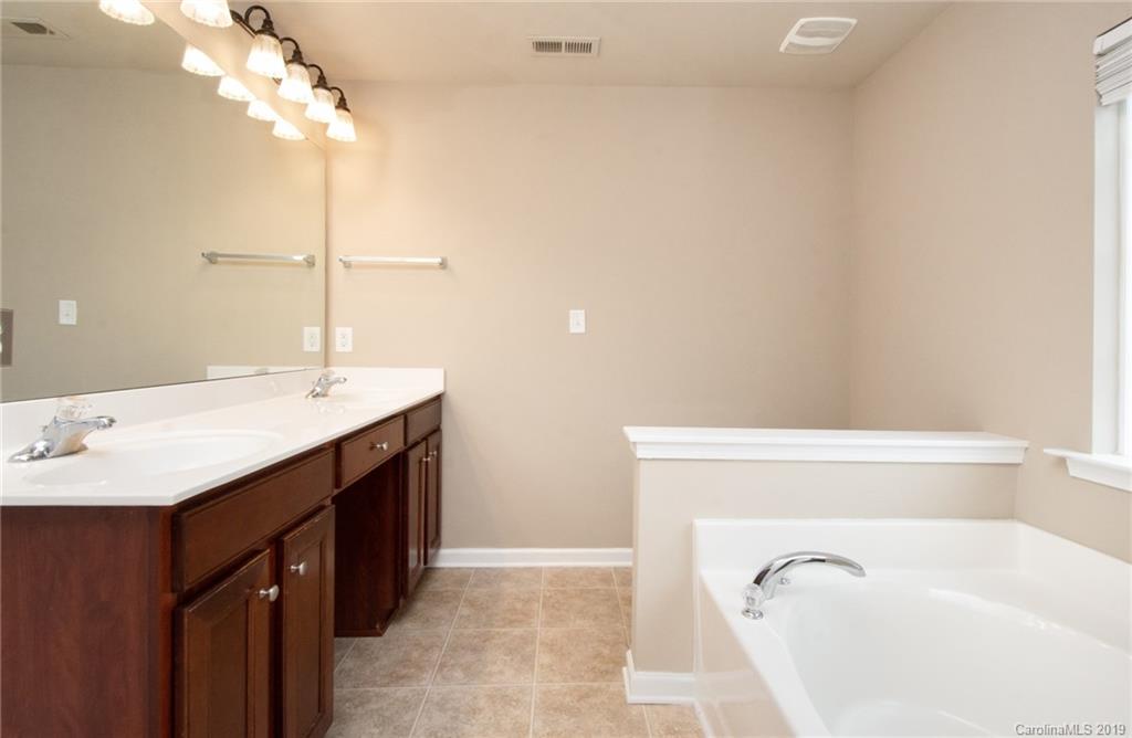 9824 Caldwell Depot Road Cornelius, NC 28031 - Photo 19 of 29 a bathroom with a sink a vanity and a mirror