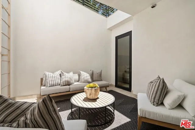 a view of hallway with stairs