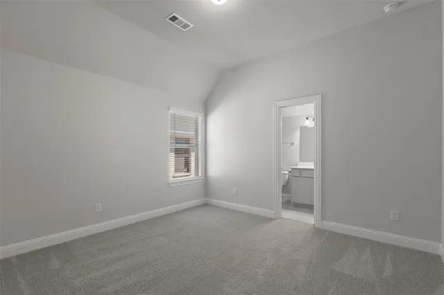 a view of empty room