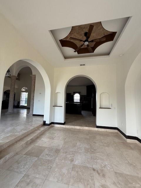 7610 Wagon Trail Drive Mission, TX 78572 - Photo 36 of 43 a view of entryway with a fireplace and window