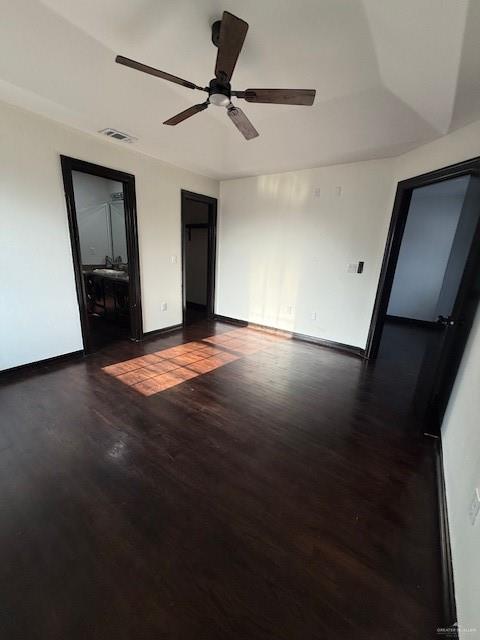 7610 Wagon Trail Drive Mission, TX 78572 - Photo 9 of 43 a view of an empty room with a fireplace and a ceiling fan