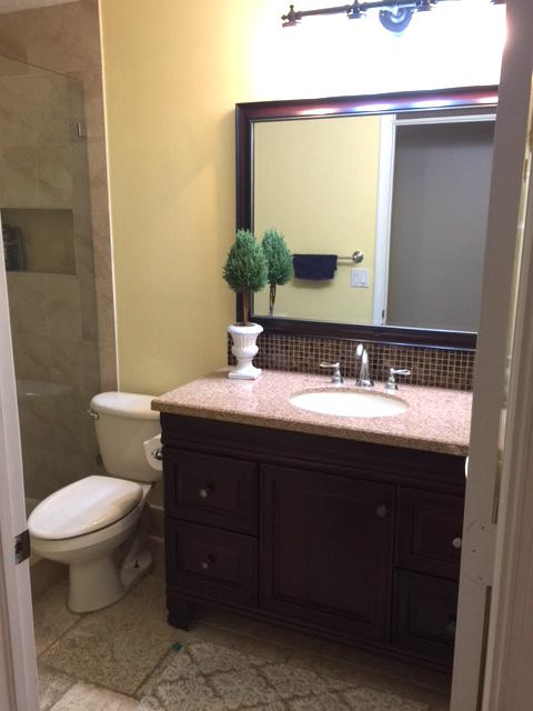 394 Mallard Point Jupiter, FL 33458 - Photo 16 of 16 a bathroom with a sink and a toilet