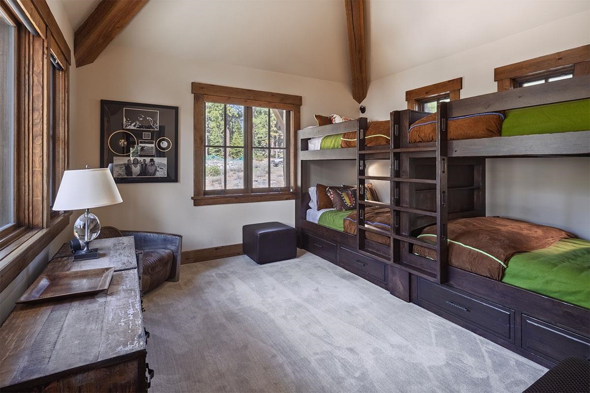 8186 Valhalla Drive Truckee, CA 96161 - Photo 21 of 28 a bedroom with furniture and a window