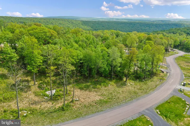 a view of lake from a yard