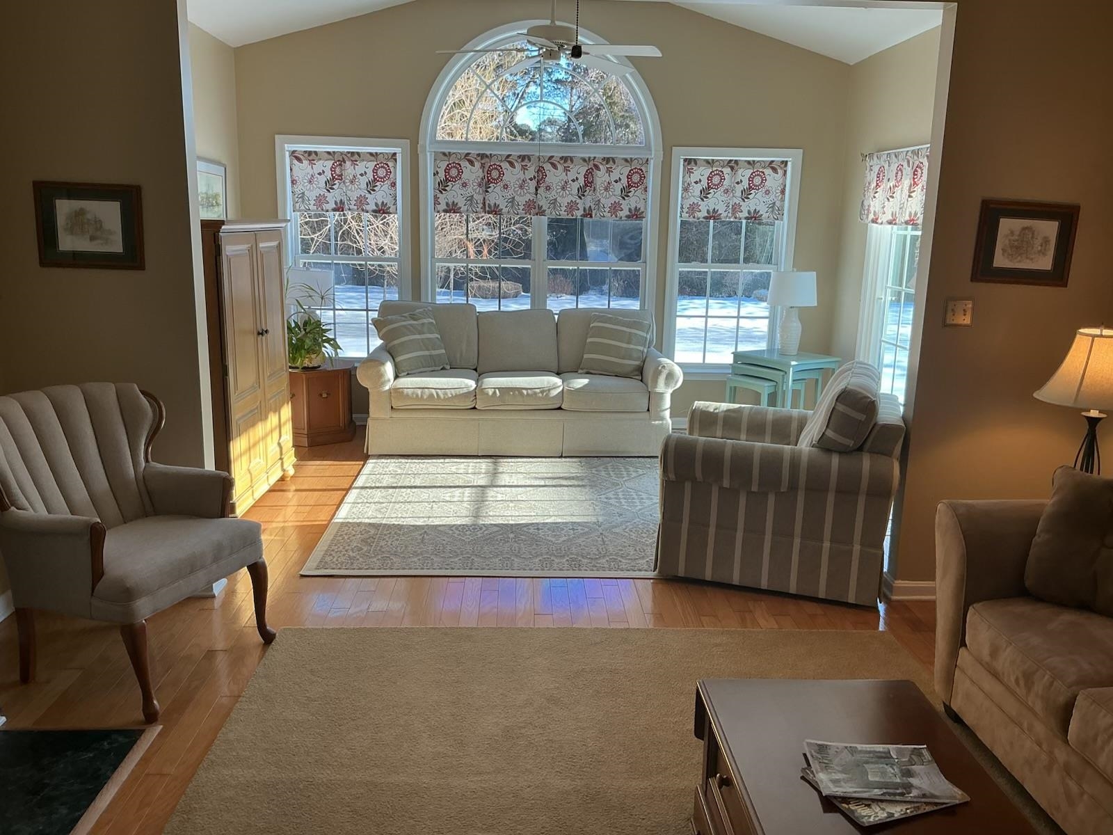 1731 Highway 9, Unit 25 Ocean View, NJ 08230 - Photo 6 of 21 a living room with furniture and a large window