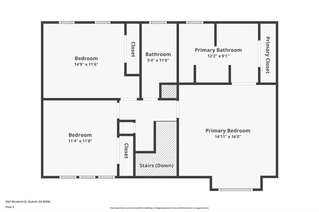 $465,000 | 2667 Bluebird Circle Northwest, Duluth, GA 30096