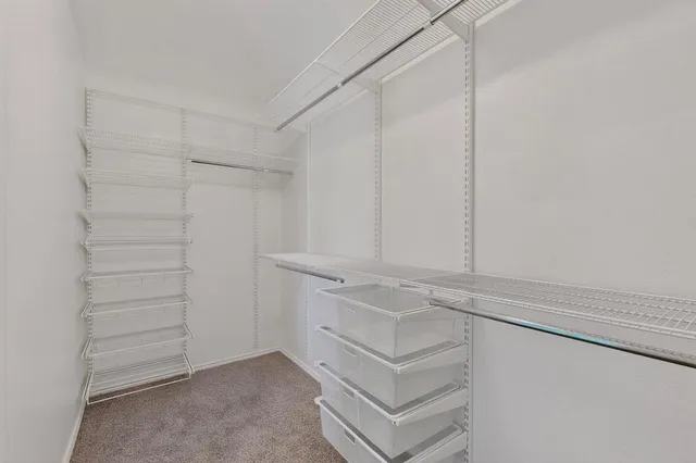 a view of walk in closet