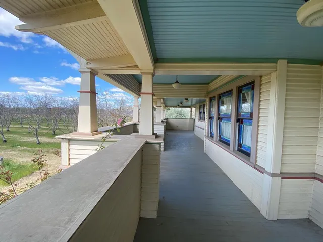 a view of hallway with stairs