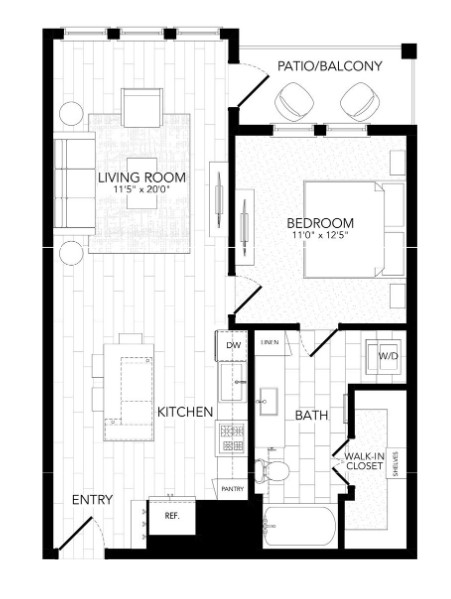 10520 Lakeline Mall Drive, Unit 474 Austin, TX 78717 - Photo 22 of 23 a picture of a book and a bed