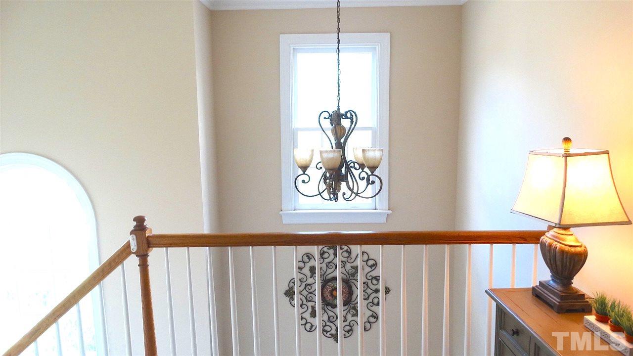 9209 Dawnshire Road Raleigh, NC 27615 - Photo 3 of 25 That's right, a 2-story entry with a luscious chandelier!