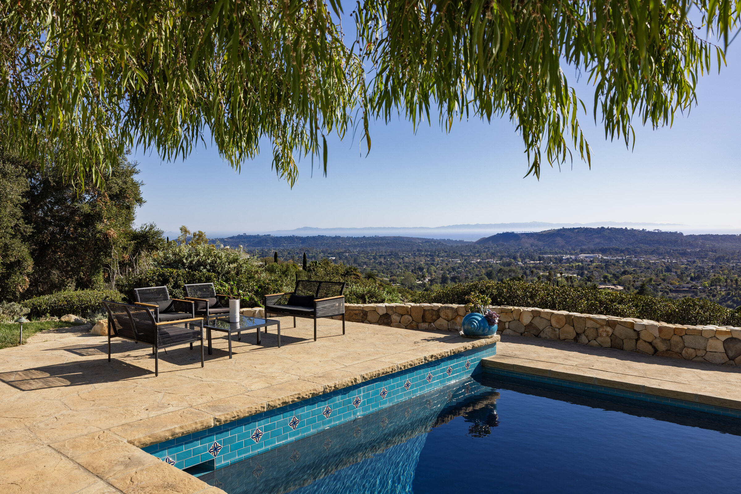 3770 Foothill Road Santa Barbara, CA 93105 - Photo 2 of 41 Pool w/ Views