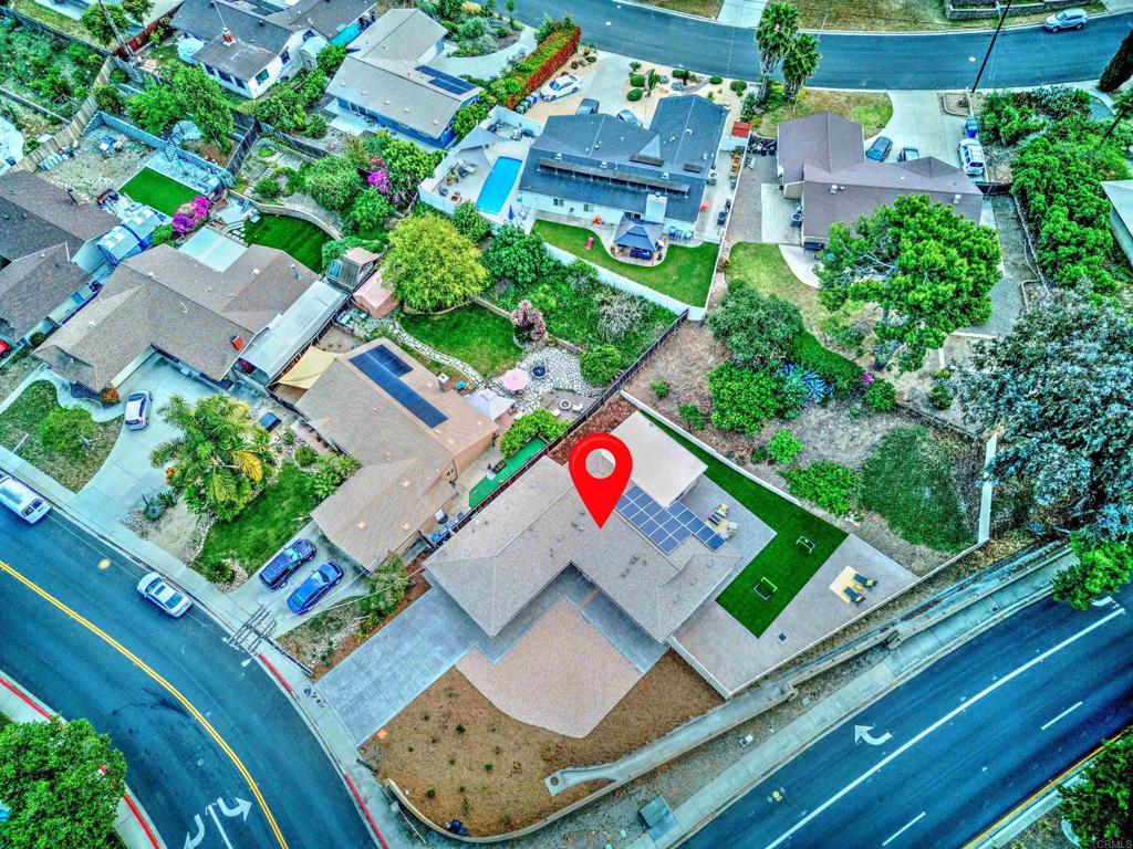 12401 Metate Lane Poway, CA 92064 - Photo 36 of 42 an aerial view of a house