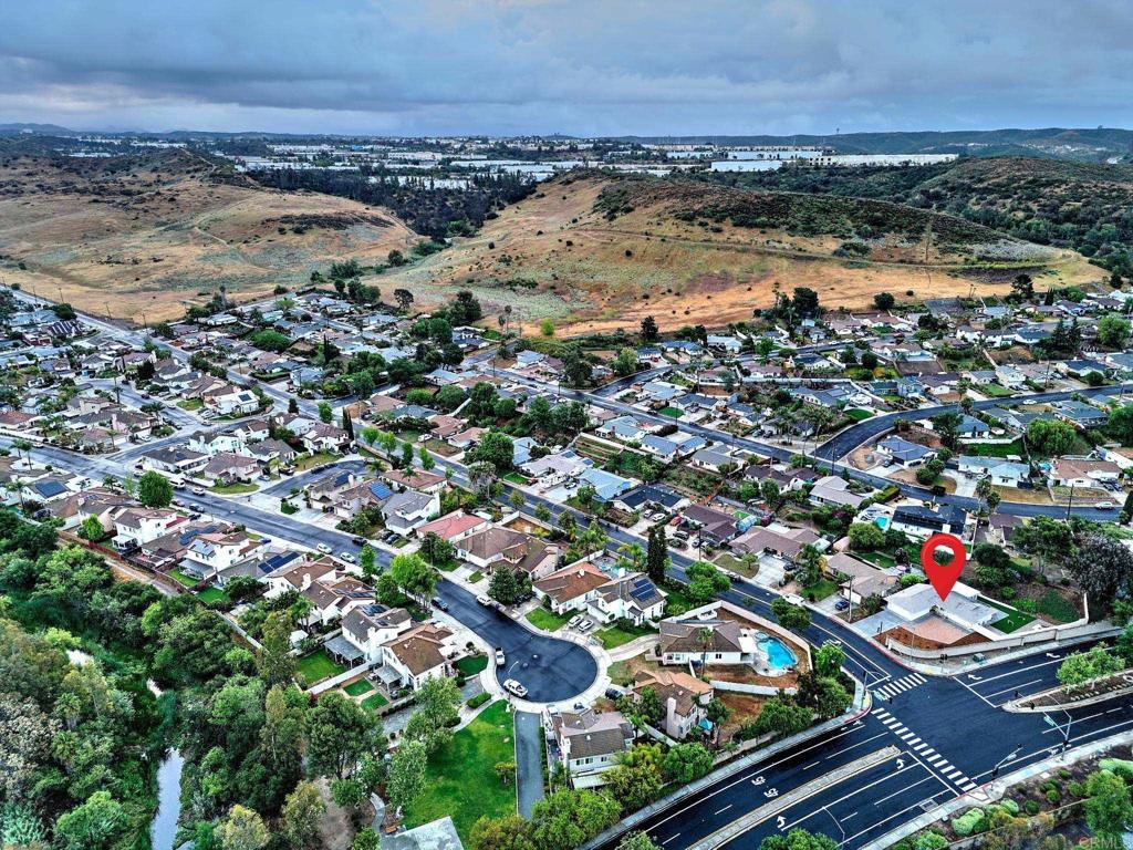 12401 Metate Lane Poway, CA 92064 - Photo 40 of 42 an aerial view of residential houses with outdoor space