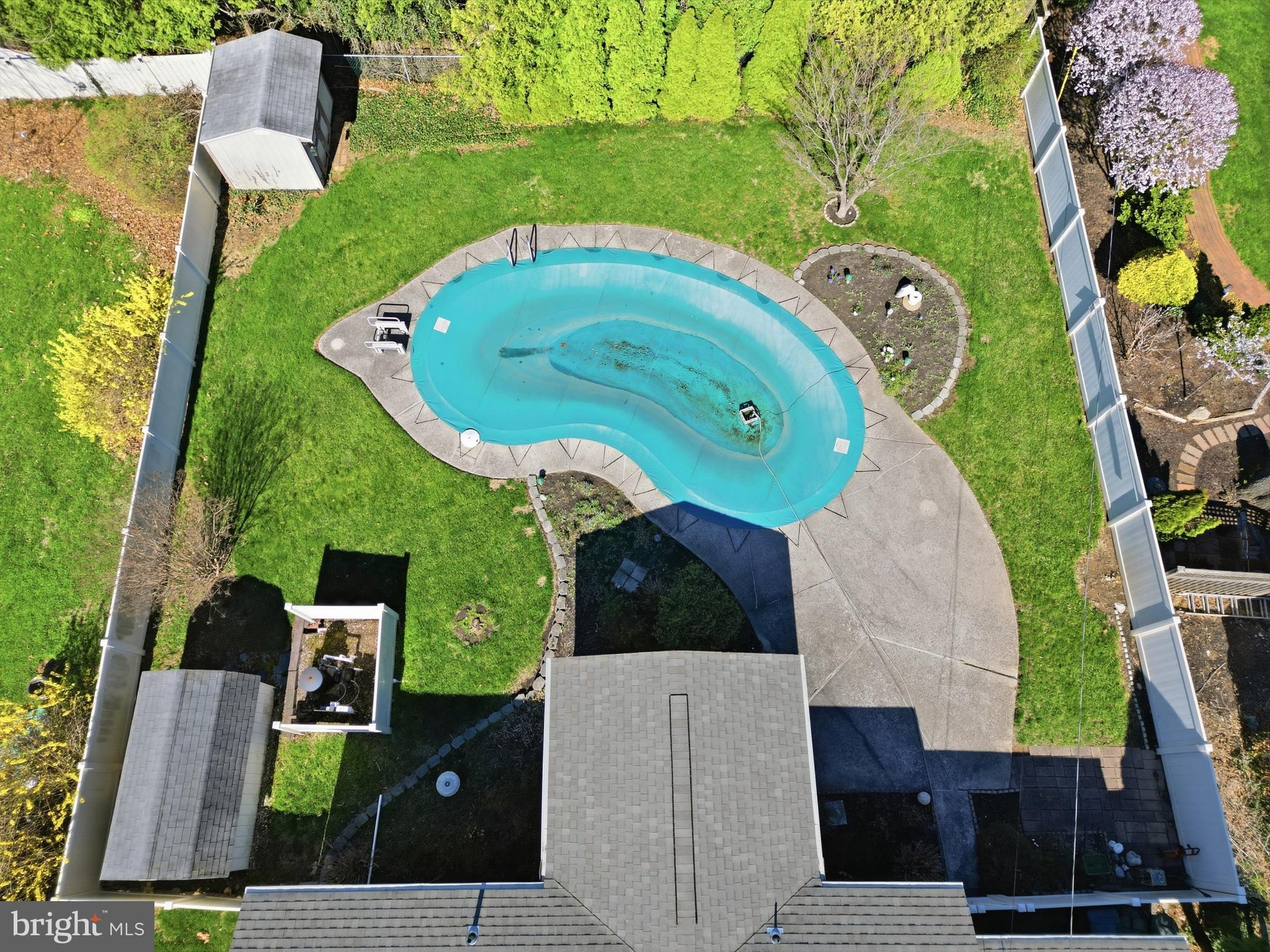 2015 Spring Mill Road Conshohocken, PA 19428 - Photo 34 of 39 an aerial view of a house having outdoor space