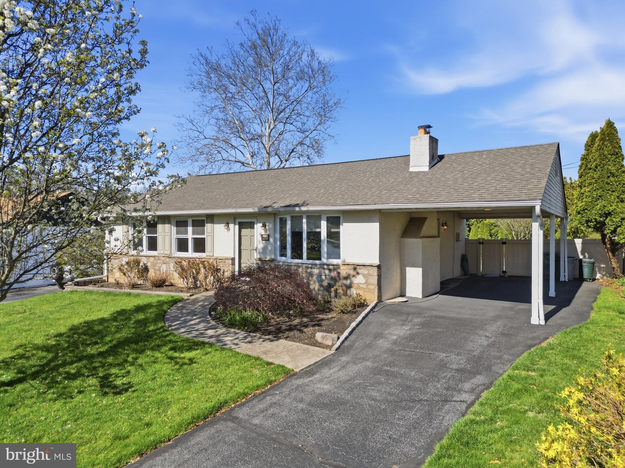 2015 Spring Mill Road Conshohocken, PA 19428 - Photo 5 of 39 a front view of a house with garden
