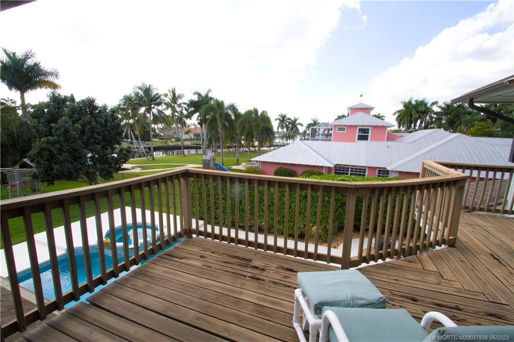 1790 Northwest River Trail Stuart, FL 34994 - Photo 39 of 44 a view of a wooden deck and city view